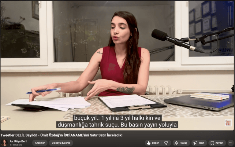 Ümit Özdağ Davası : İddianame incelemesi ve Süreç